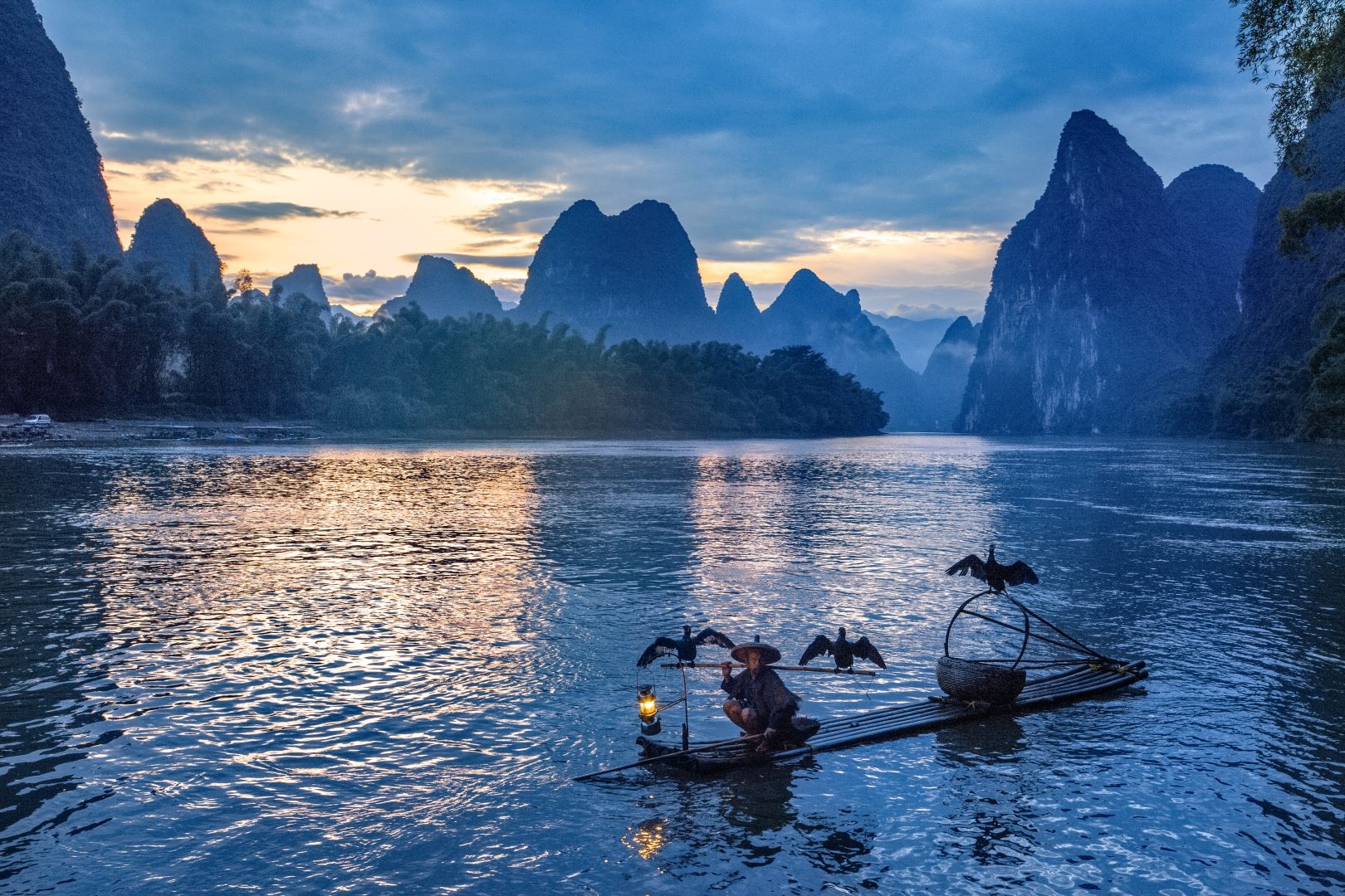 Li river at Xingping, China