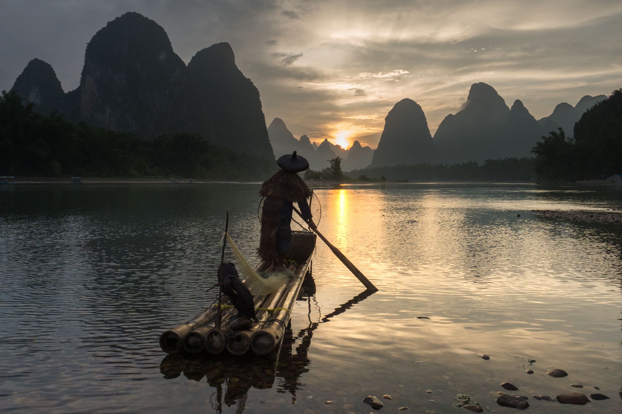 Li river at Xingping, China