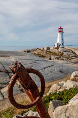 Lighthouse at Peggys Cove, Nova Scotia