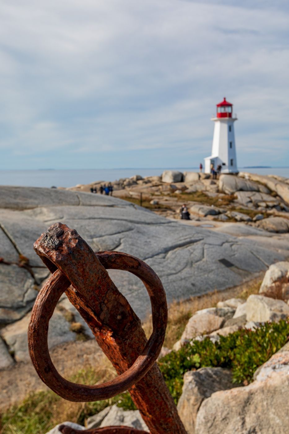 Lighthouse at Peggys Cove, Nova Scotia, Canada