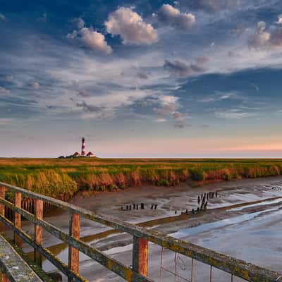 Lighthouse Westerhever, Germany