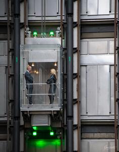 LIoyds elevators near leadenhall