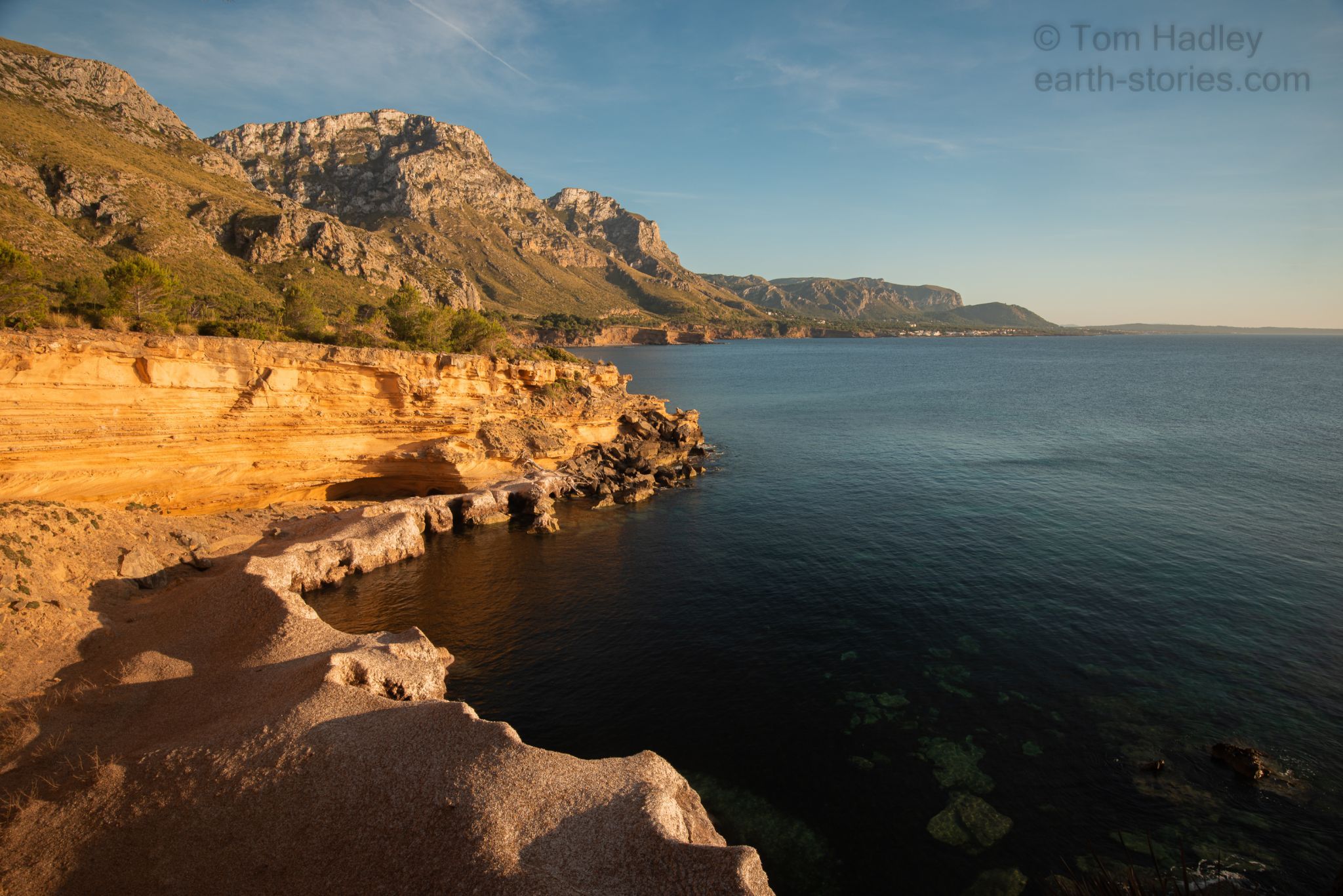 Llevant Peninsula coastline, Spain