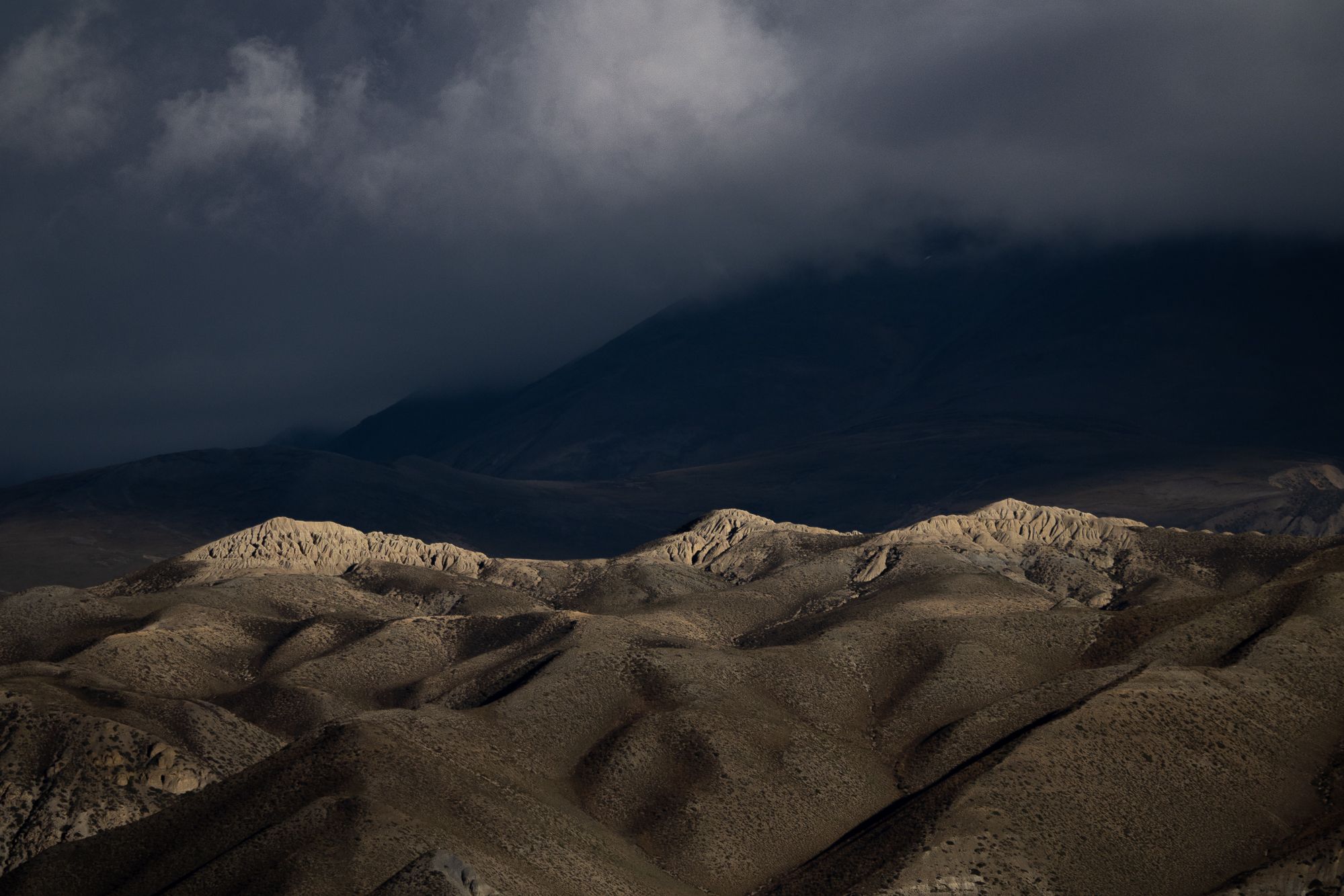 Lo Mantang hill, Nepal