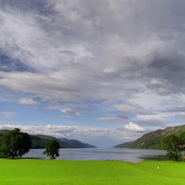 Loch Ness view from the Western point, United Kingdom