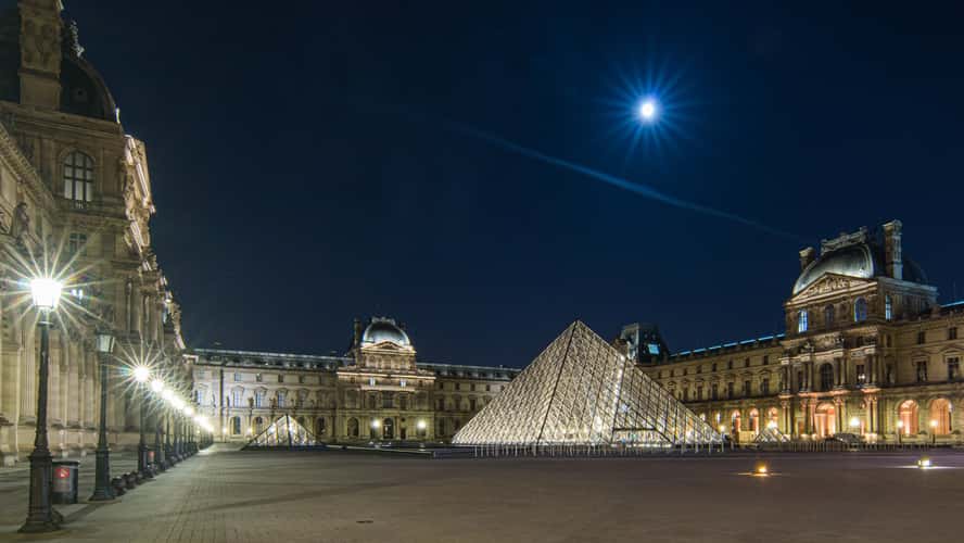 Louvre Pyramid and Museum