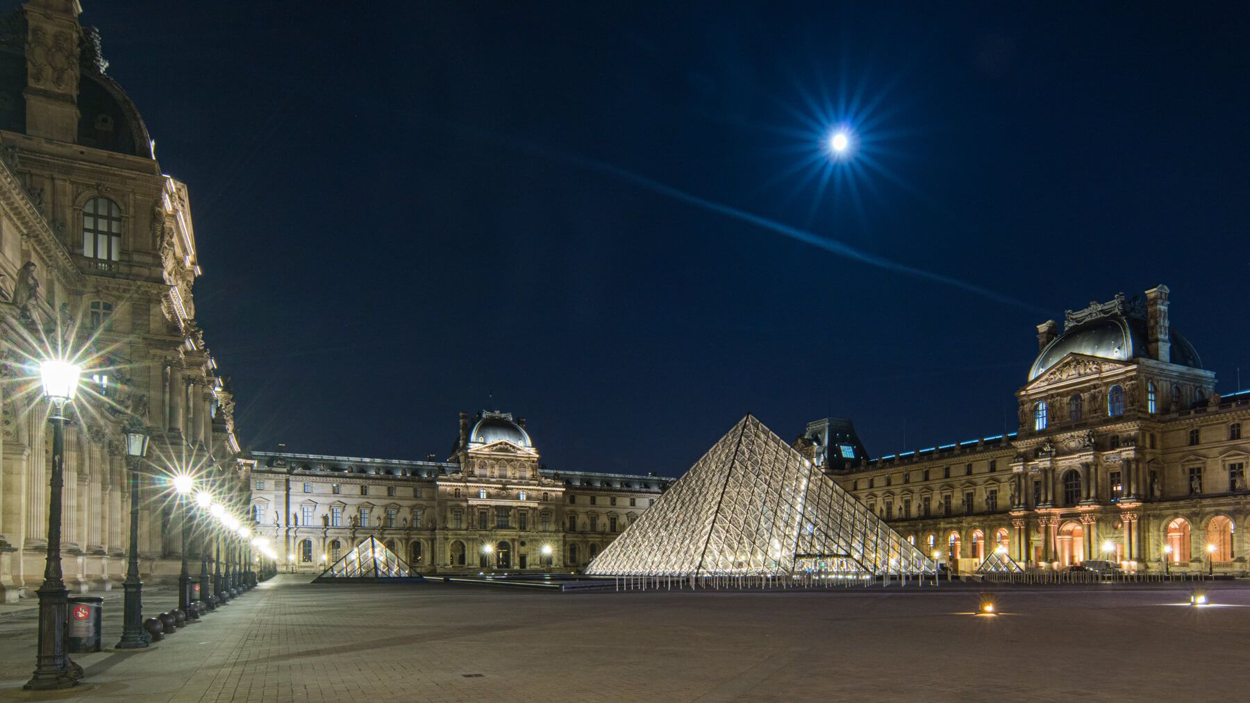 Louvre Pyramid and Museum, France