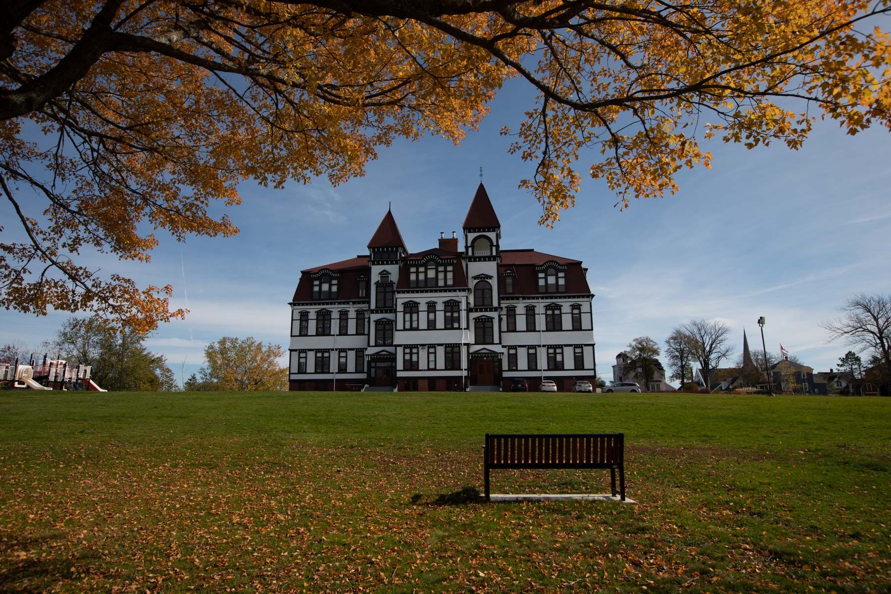 Lunenburg Academy & Seat, Nova Scotia, Canada
