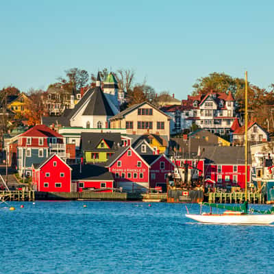 Lunenburg across the harbour Nova Scotia, Canada