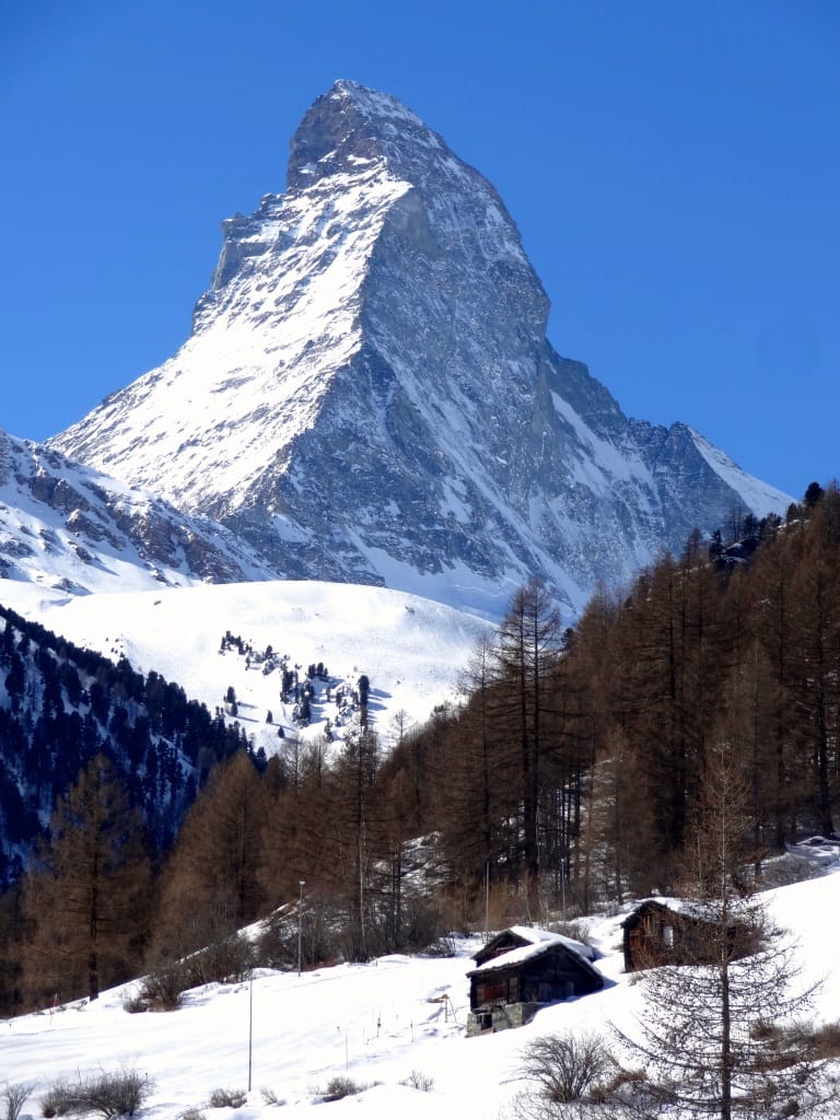 Matterhorn Toblerone view, Switzerland