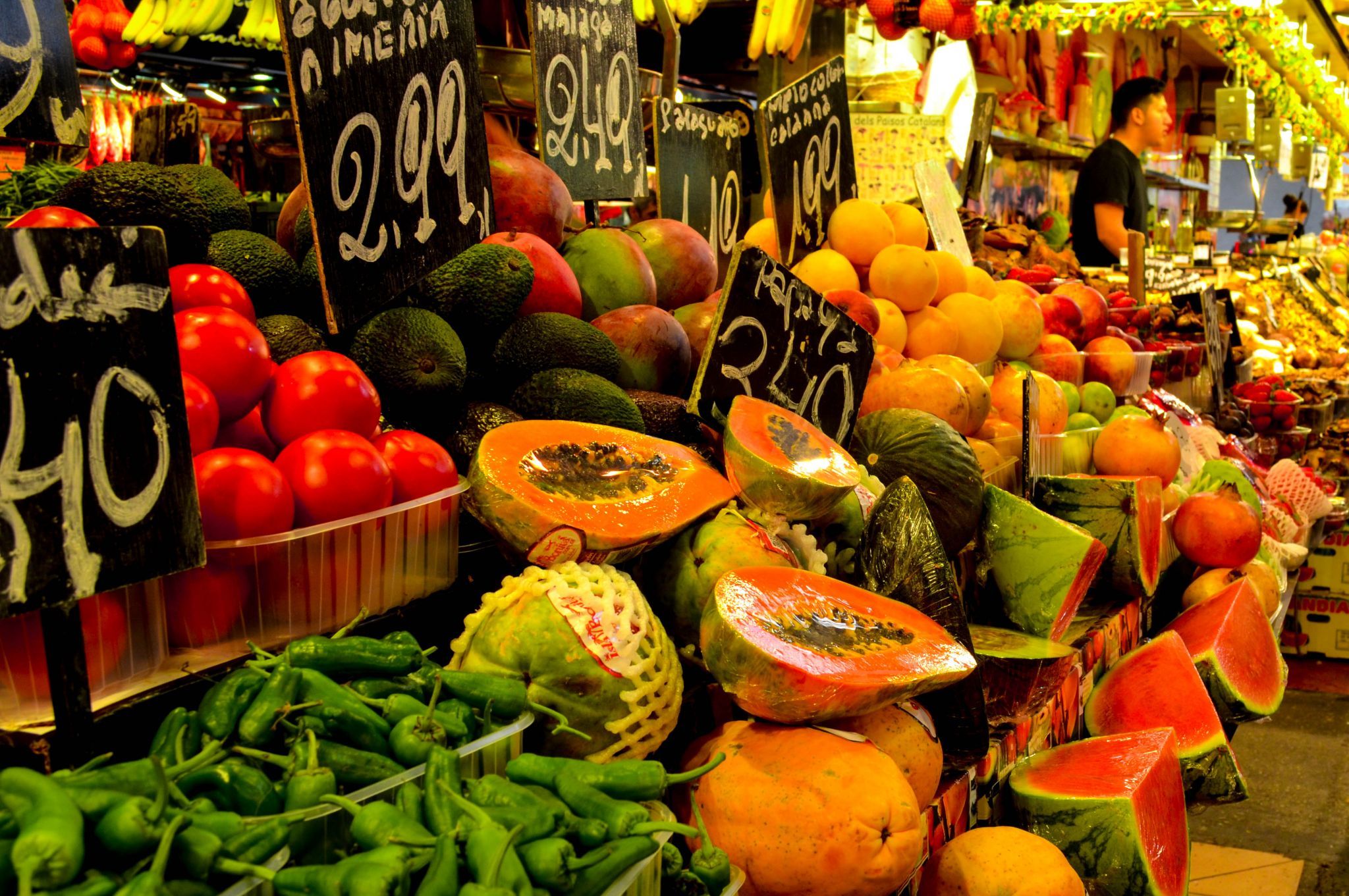 Mercat de la Boqueria, Spain