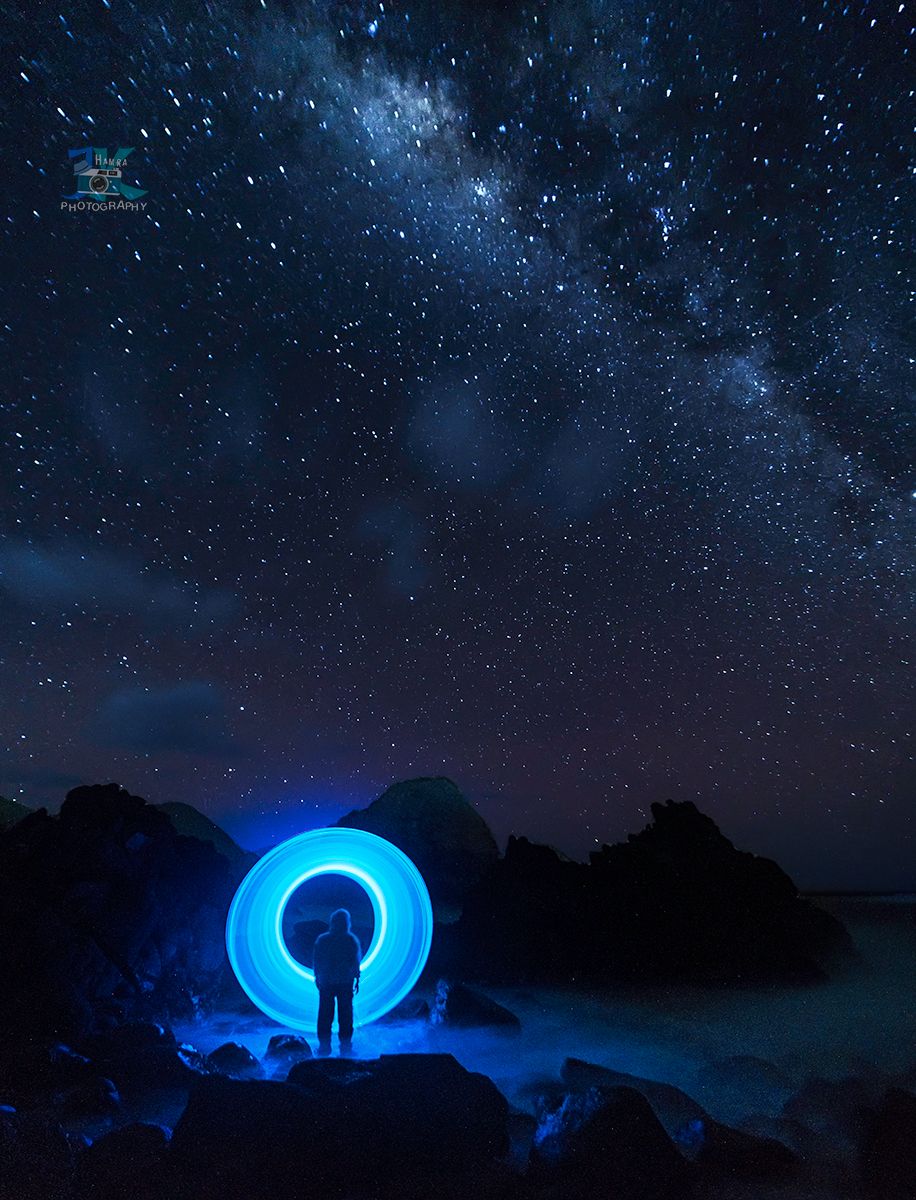 Milkyway at Pantai Semeti, Indonesia