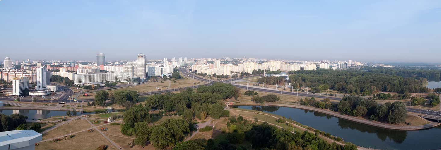 Minsk from above