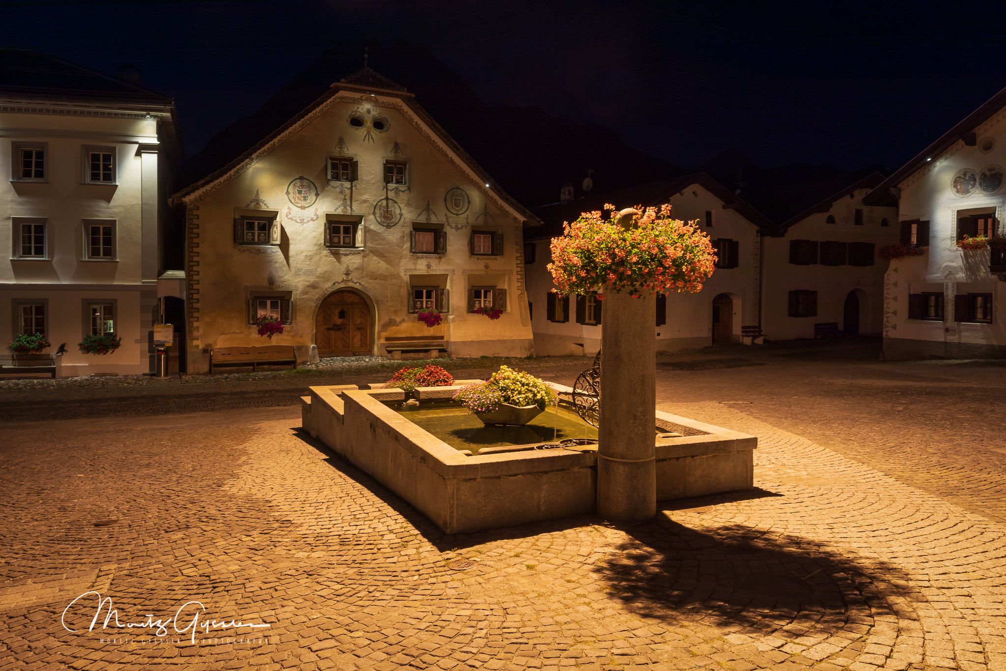 Mountain village, Switzerland
