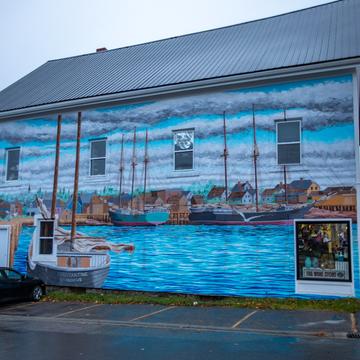 Mural St Andrews, New Brunswick, Canada