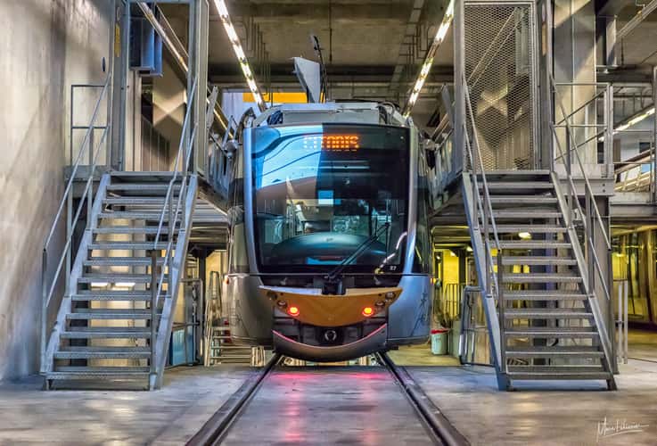 Nice tramway shop