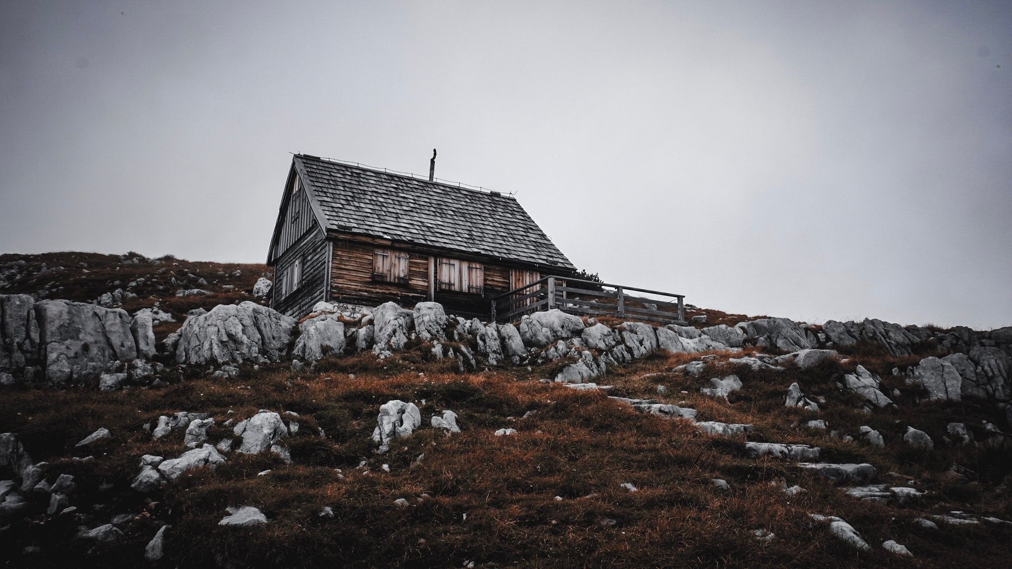 On the top of Krippenstein, Austria
