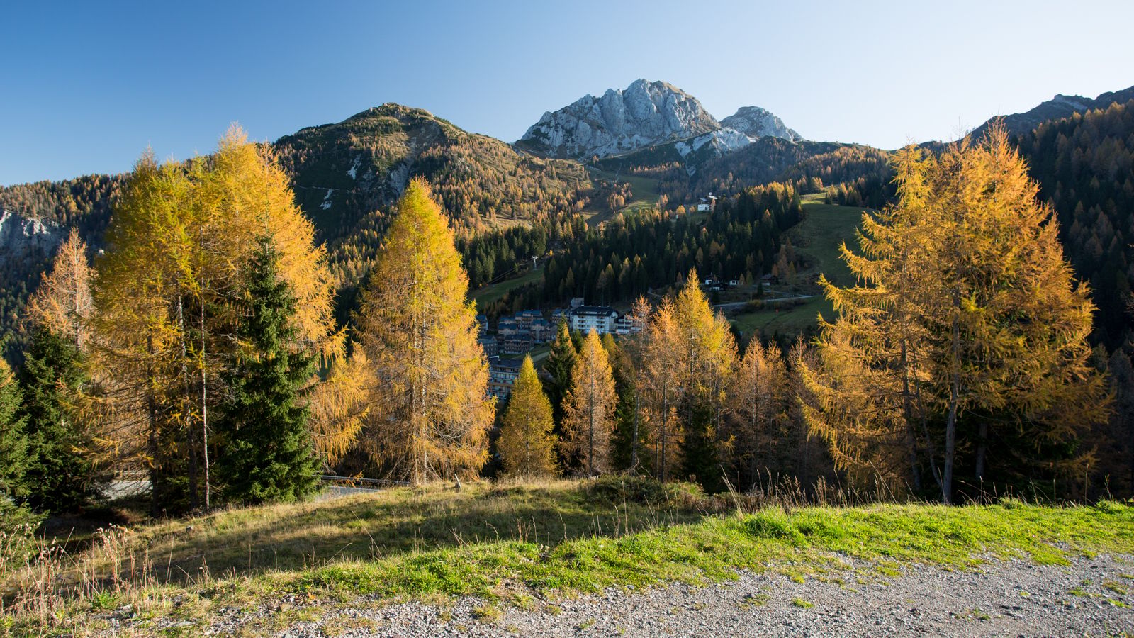 On the way to Nassfeld Pass, Austria
