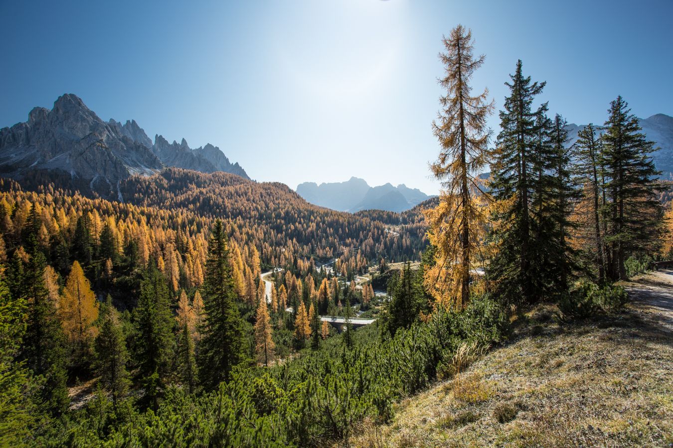 On the way to Tre Cime, Italy