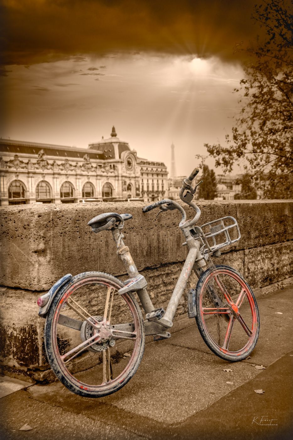 Paris; Pont royal, France