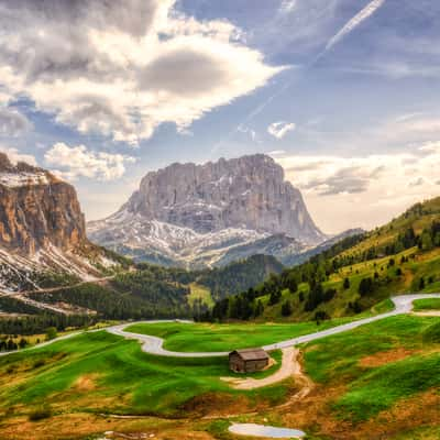 Passo Gardena, Italy