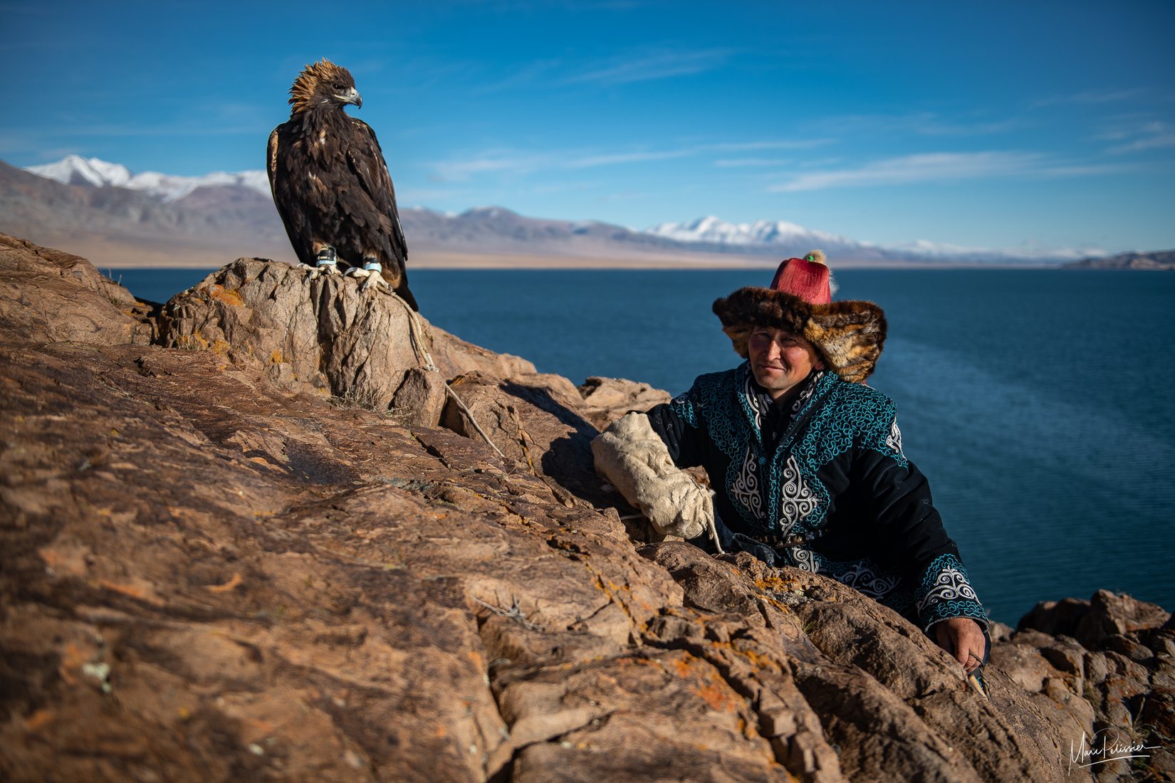 Peak overlook on Tolbo lake, Mongolia
