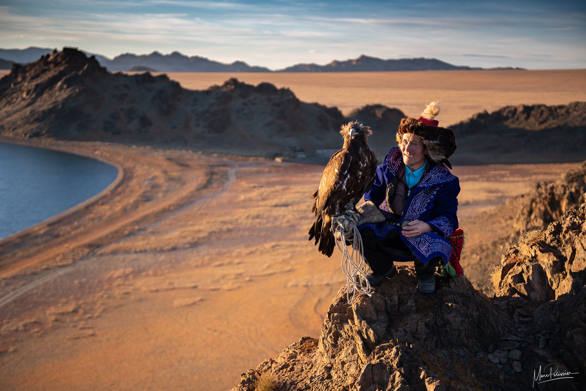 Peak overlook on Tolbo lake, Mongolia