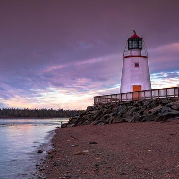 Pendlebury Lighthouse sunrise, St Andrews, New Brunswick, Canada
