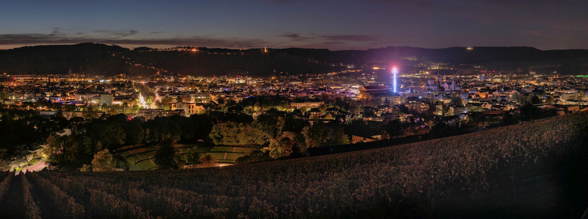 Petrisberg viewpoint, Trier, Germany