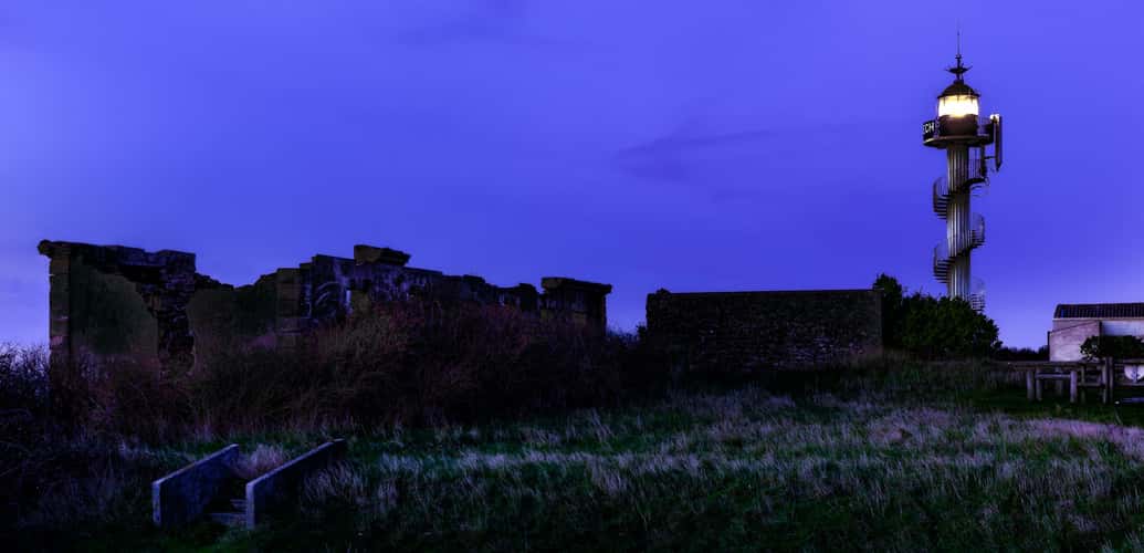 Phare d'Alprech, blue hour
