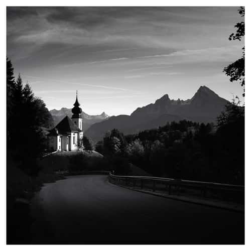 Church Maria Gern from the street