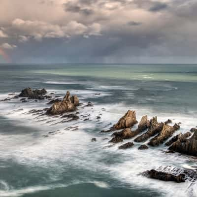 Playa de Gueirua, Spain