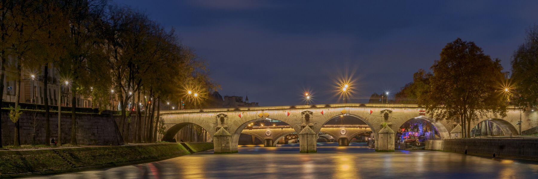 Pont Marie and Pont Louis-Philippe, France