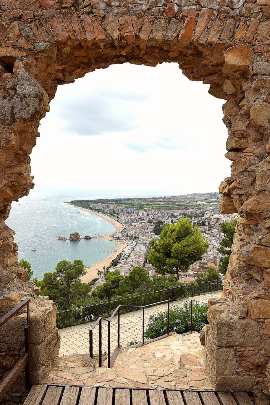 Portal to Costa Brava, Spain
