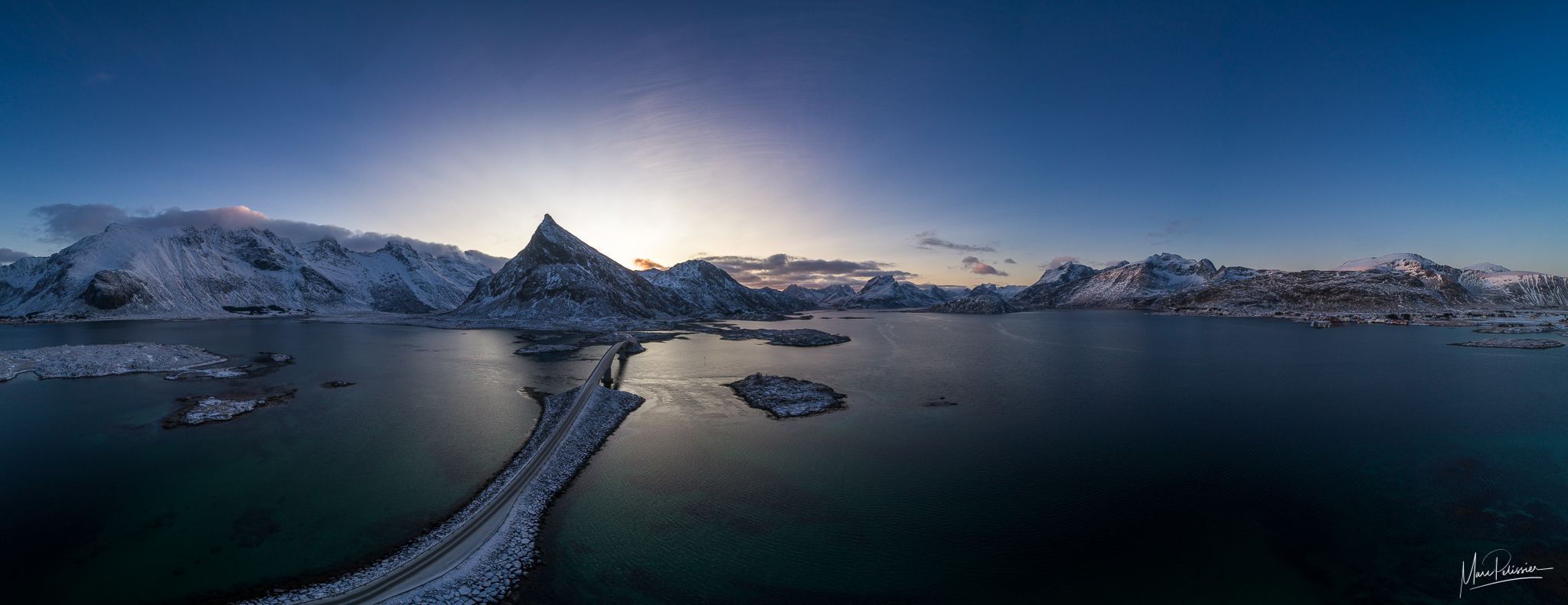 Road to Fredvang, Lofoten, Norway