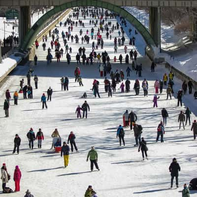 Rideau Canal Skateway, Canada