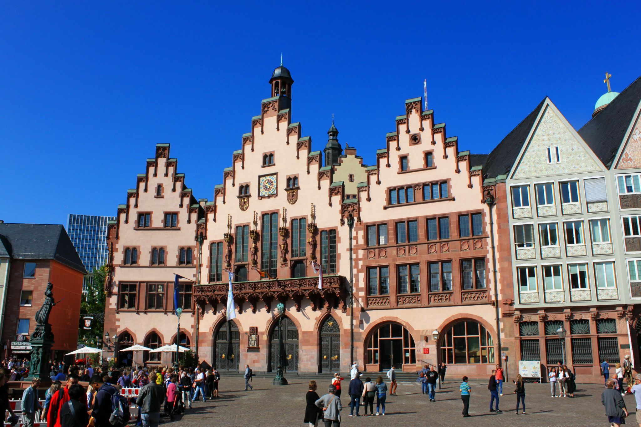 The Römer Building in Frankfurt am Main, Germany