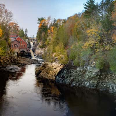 Saint George falls Saint George, New Brunswick, Canada