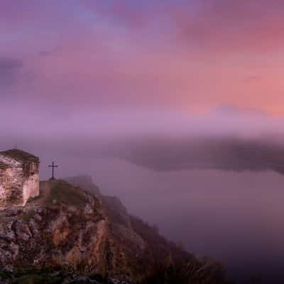 Saint Joan Letni Church,Pchelina lake, Bulgaria