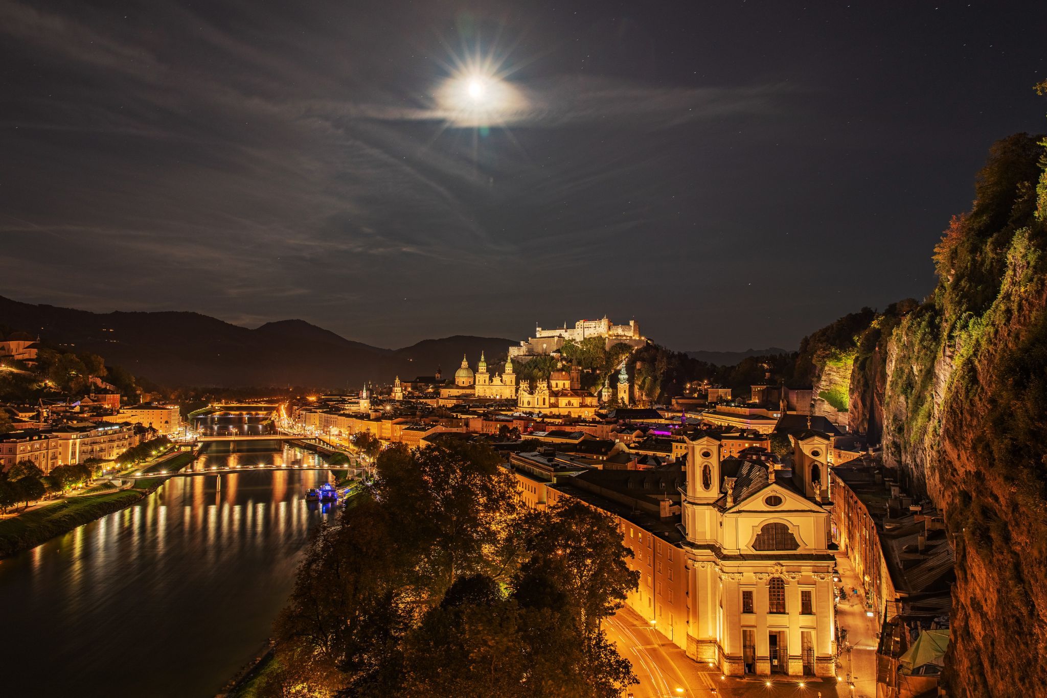 View over Salzburg, Austria