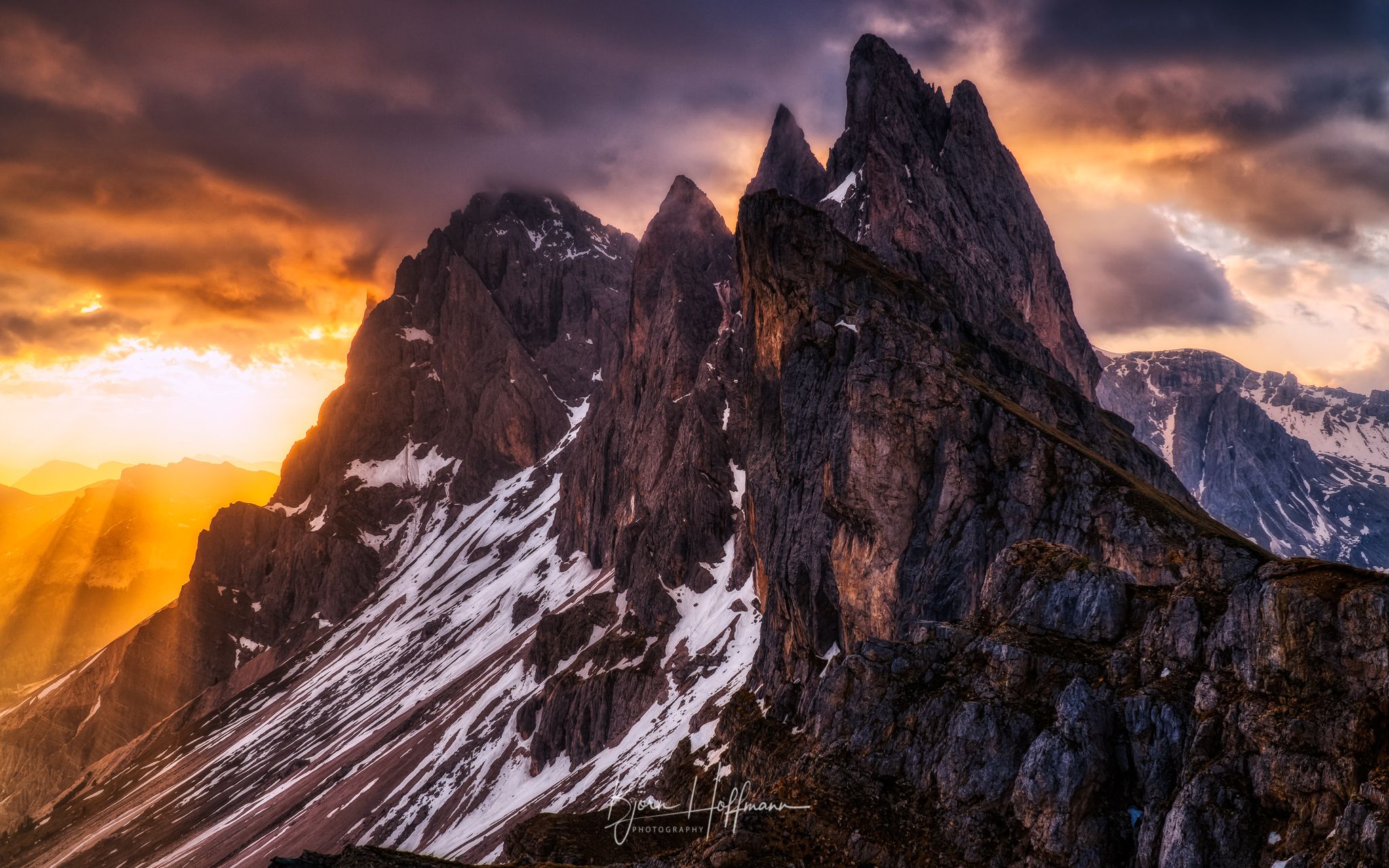 Seceda (close view), Dolomites, Italy