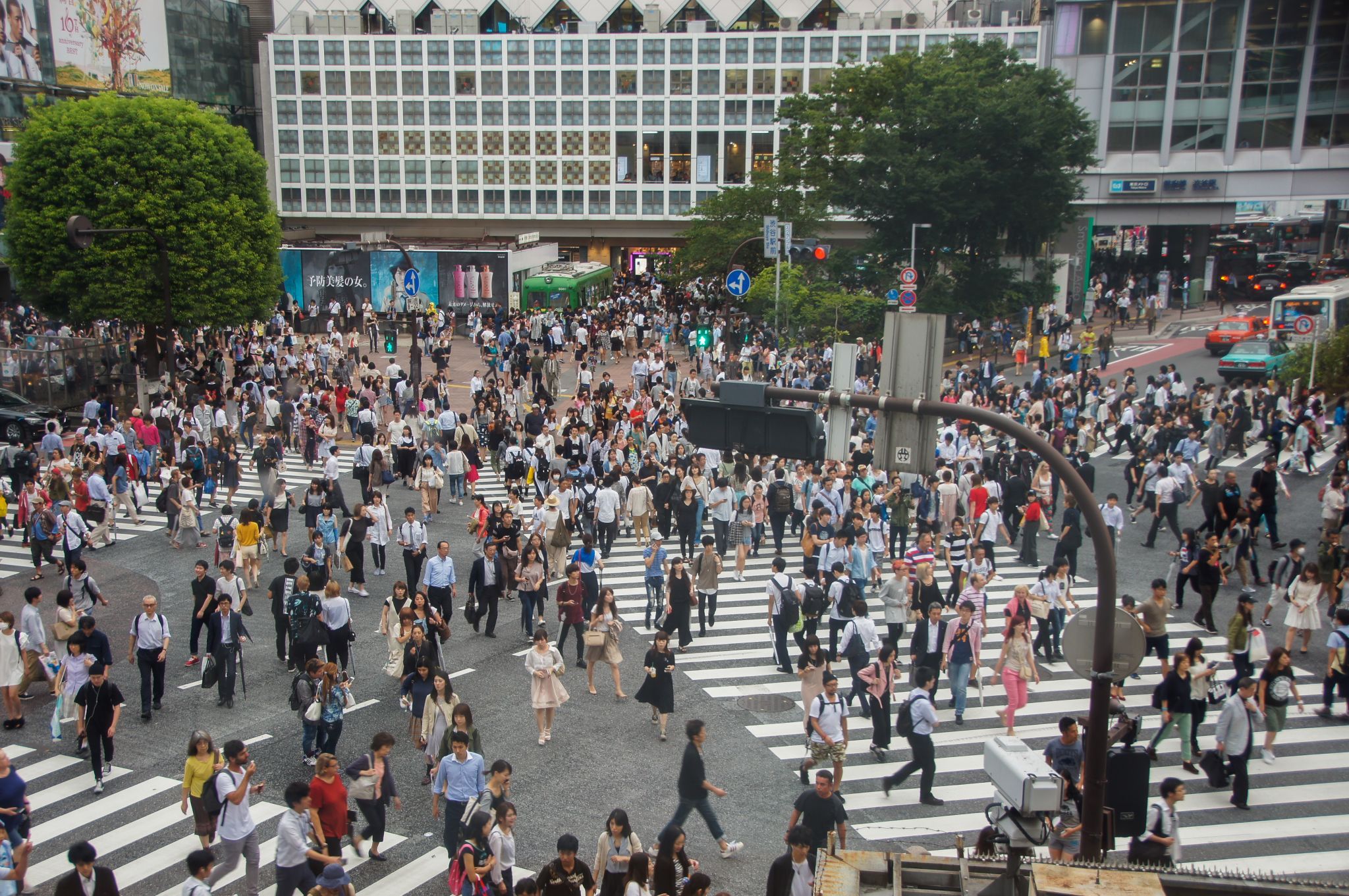 Shibuya Station Crossing, Japan