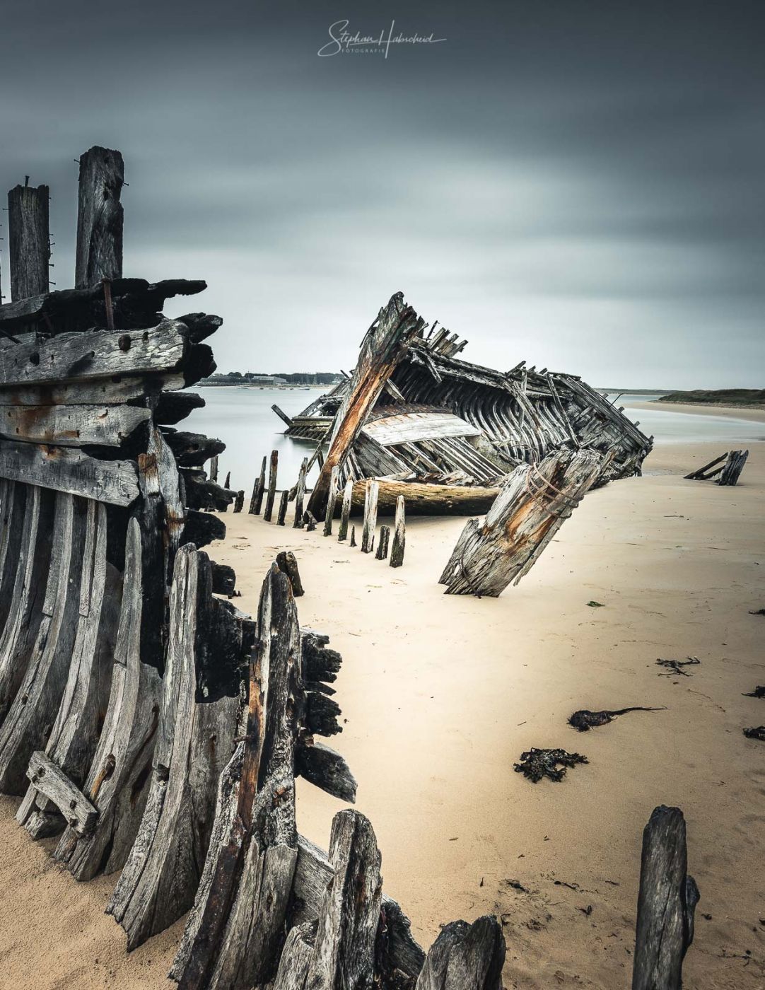 Ship Cemetery Etel, France