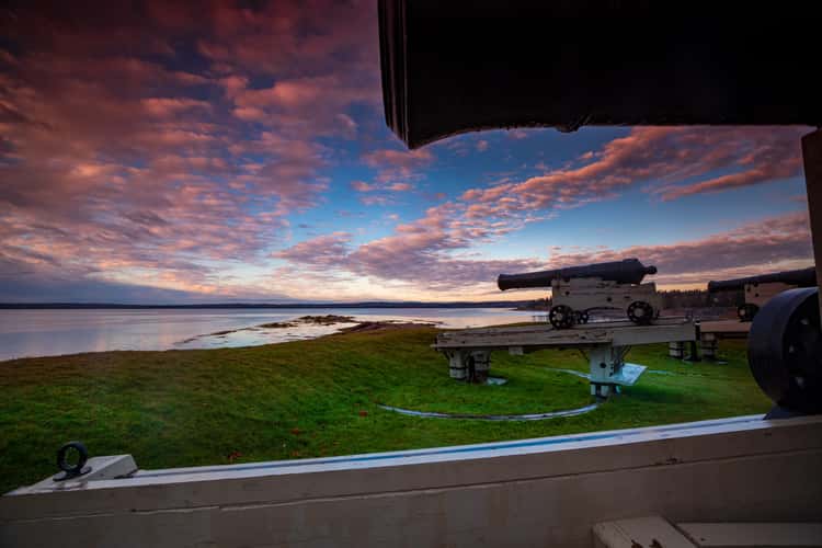 St. Andrews Blockhouse Cannon, New Brunswick