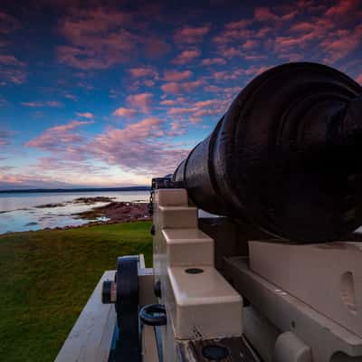 St. Andrews Blockhouse Cannon, New Brunswick, Canada