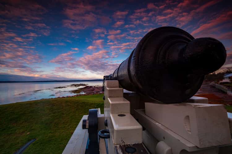 St. Andrews Blockhouse Cannon, New Brunswick