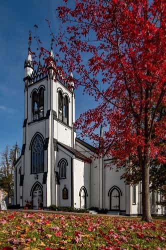 St John’s Anglican Church Lunenburg, Nova Scotia
