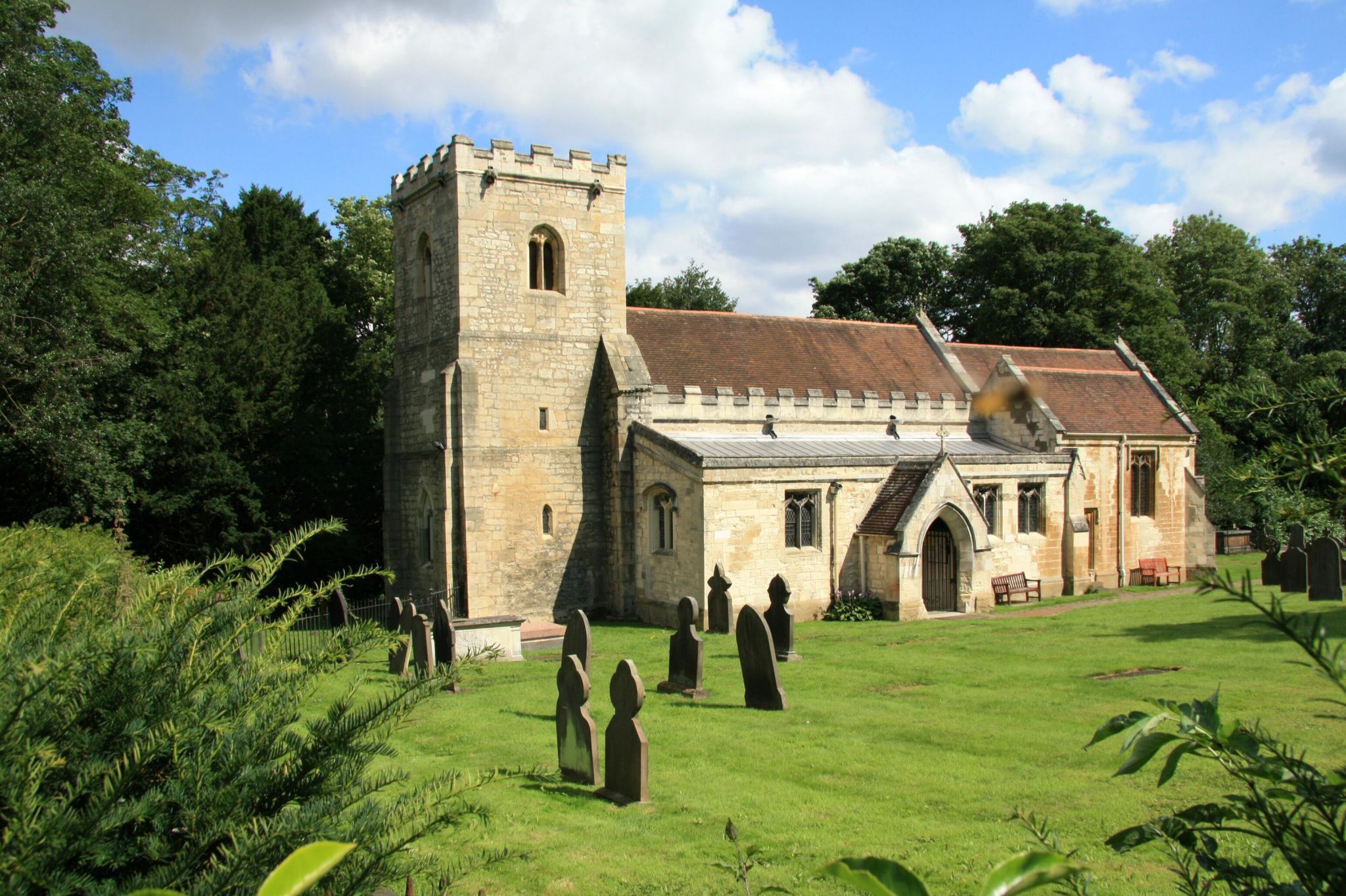 St. Michael and All Angels Church bei Brodsworth Hall, United Kingdom