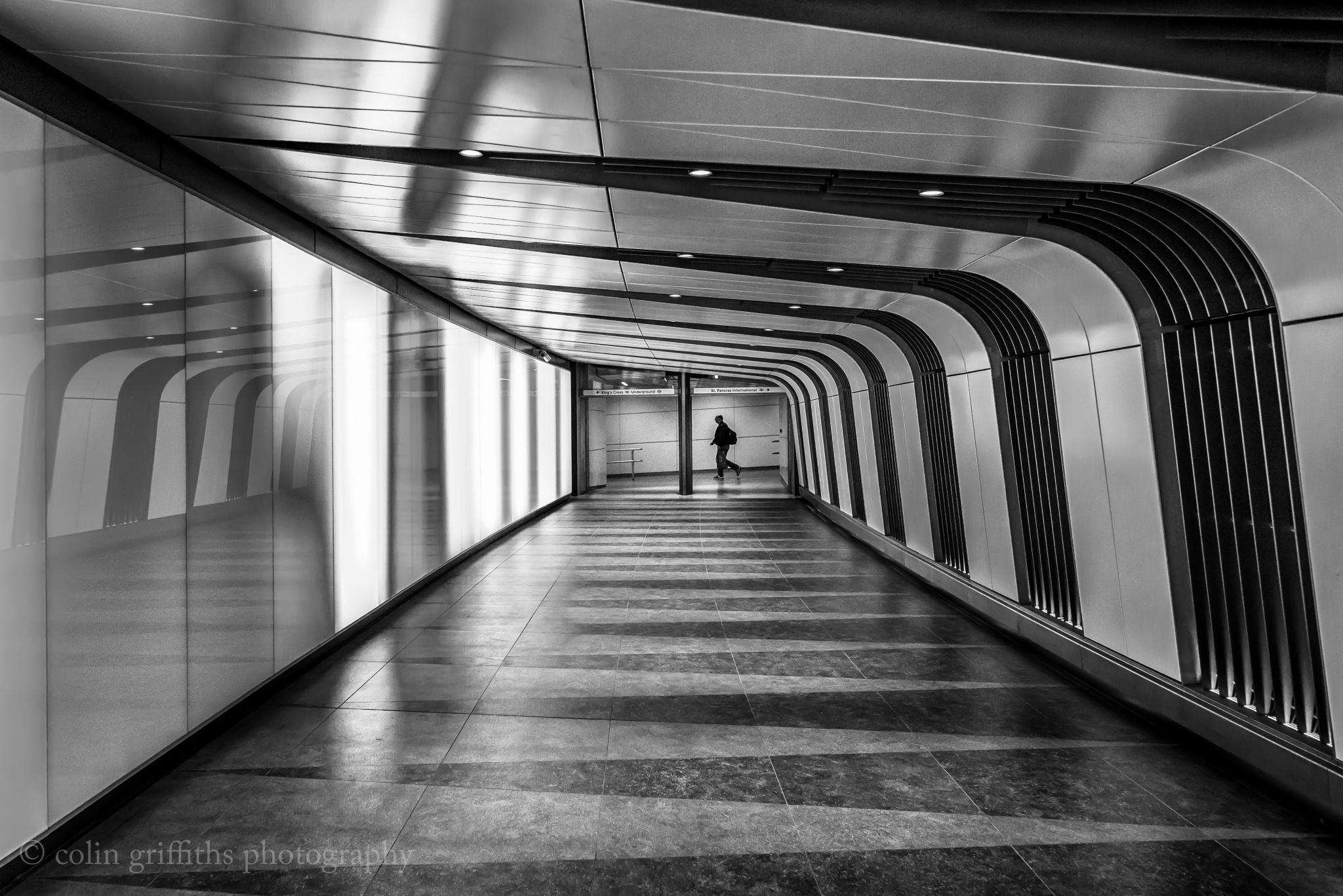 King's Cross/St Pancras Connecting Tunnel, London, United Kingdom