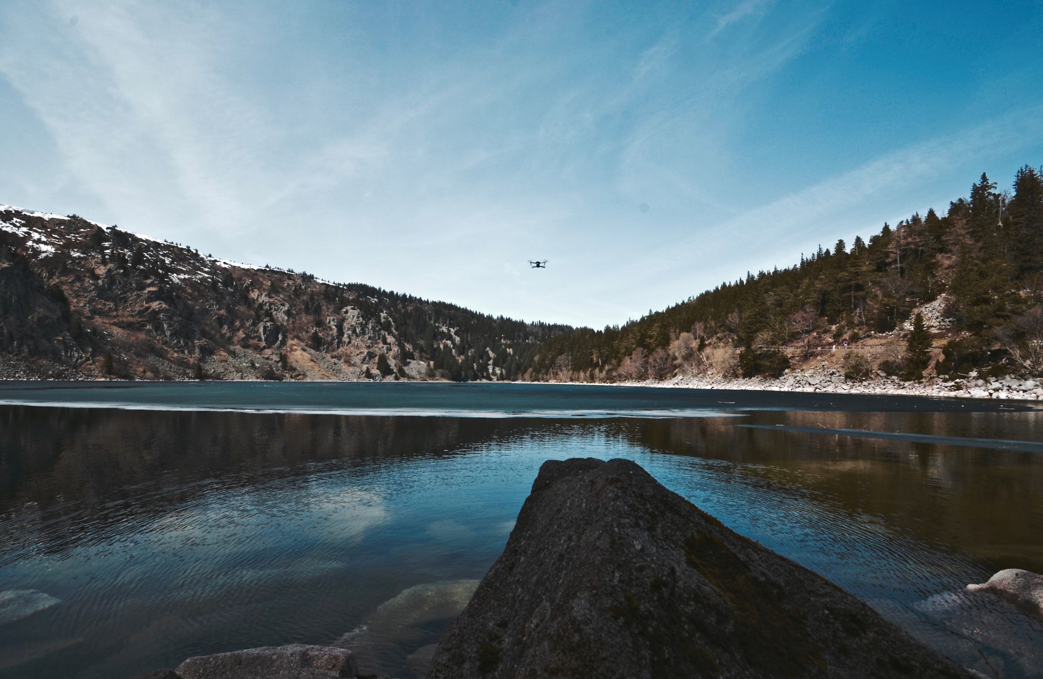 Stone Lake Vosges, France